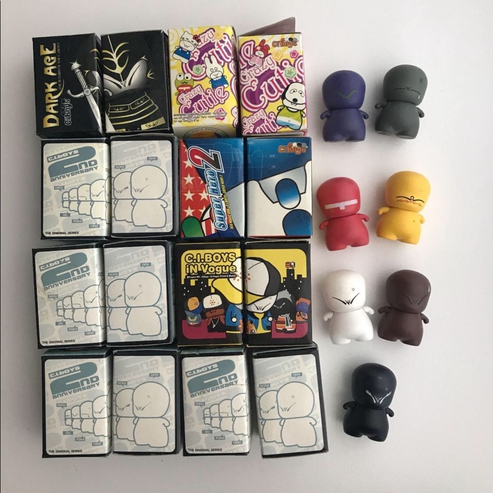 RARE C.I. Boys Figurines Collection Bundle